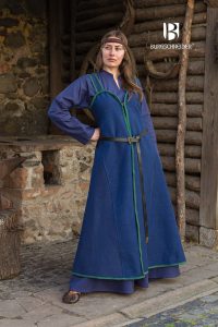 Wikinger Russe Kleid Katarzyna Blau/Grun