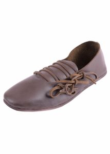 Schnürschuh, Spätmittelalter 1380Jh.