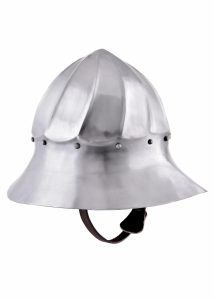 ​Middeleeuwse Monnikskaphelm, 15e eeuws, 1,6 mm staal