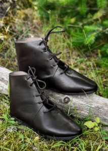 Middeleeuwse Veterschoenen, halfhoog(aanbieding)