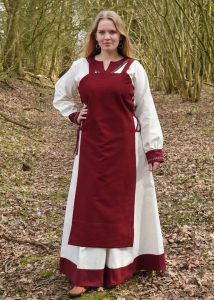 Viking Dames Overkleed in Rood