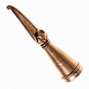 Wikinger Rabe Trinkhorn Spitze Bronze