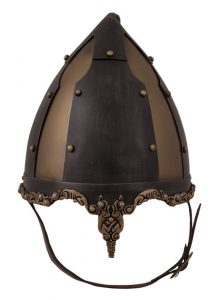 Viking Rus helm met pluim van paardenhaar