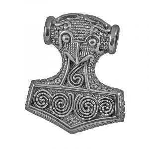 Viking Thor's hamer - Mjölnir Hanger in Zilver (925er)