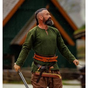 Viking Tuniek met lange mouw in Groen