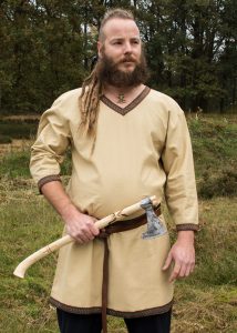 Viking Tuniek, Katoen in Beige