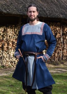 Viking Tuniek, Katoen in Blauw