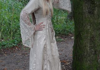 Mittelalterkleid - Hochzeitkleid
