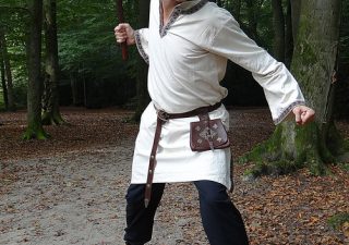 Middeleeuws - Viking Tuniek in Natuurkleur