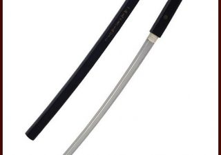 John Lee Shirasaya Katana, zwart