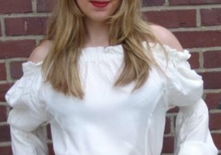 Middeleeuwse Dames Blouse in Wit