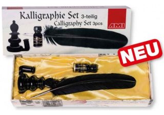 Kalligrafie Set Zwart 3-delig