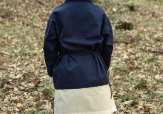 Kinder Blouse in Blauw met lange mouw