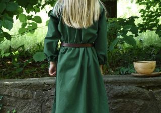 Viking - Middeleeuwse Kinderjurk in Groen