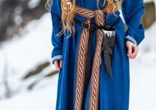 Viking Damesjurk in Blauw