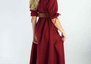 Mittelalterkleid in Rot