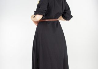 Mittelalterkleid in Schwarz