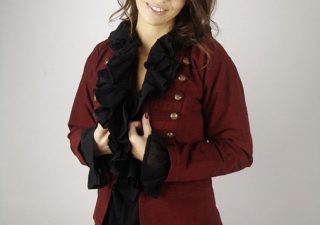 Middeleeuws Gilet in Rood