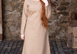 Mittelalter Unterkleid Freya in Hanf