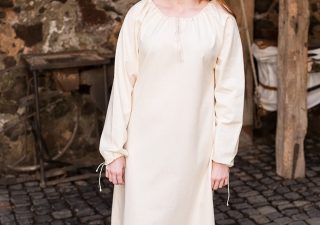 Mittelalter Unterkleid Annecke in Natur