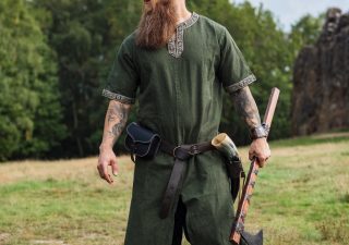 Middeleeuws - Viking Tuniek in Groen