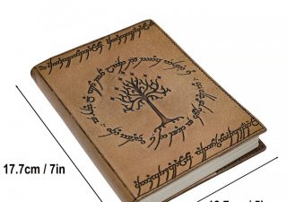 Leren notitieboek Tree of Gondor van Lord of the Rings