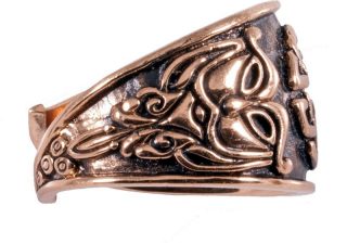 Keltischer Ring Bronze Klein