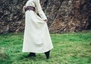 ​​Viking Dames Onderjurk in Natuurkleur