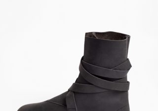 Wikinger Stiefel Haithabu in Schwartz