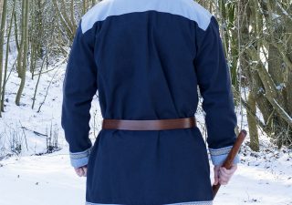 Viking Kaftan in Donkerblauw