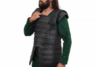 Leren lamellar Pantser voor Vikingen, Slaven, Russen en Khazaren, Varangianen.