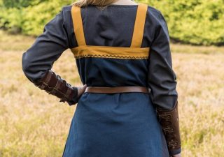 Viking Dames Overkleed in Blauw-Geel