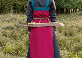 Viking Dames Overkleed in Rood-Blauw