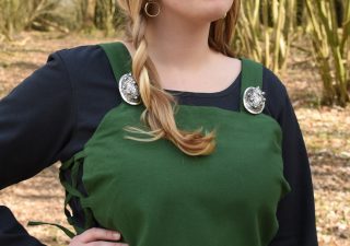 ​Wikinger Überkleid / Trägerkleid, grün