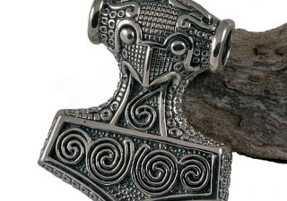 Viking Thor's hamer - Mjölnir Hanger in Zilver (925er)