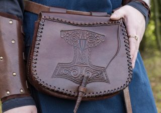 Wikinger Tasche mit Thorshammer