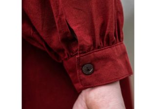 Middeleeuwse Blouse in Rood