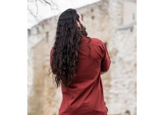 Middeleeuwse Blouse in Rood