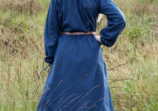 Mittelalterkleid, Unterkleid in Blau