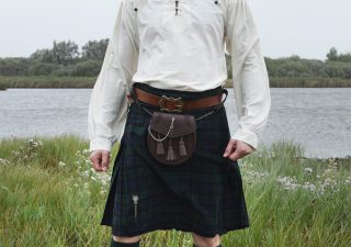 Schotse Kilt, Black Watch Tartan, 8 Meter Stof