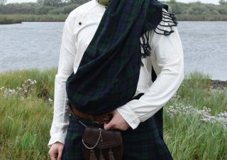 Schottenrock, Black Watch Tartan, 8 Yard Kilt