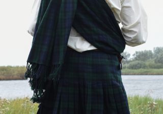 Schotse Kilt, Black Watch Tartan, 8 Meter Stof