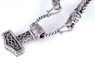 Viking Ketting 65 cm in Zilver (925er)