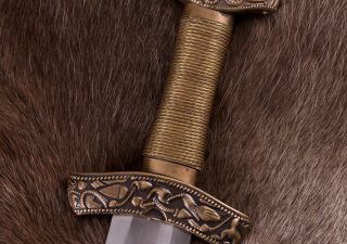 Wikingerschwert aus Dybäck mit Scheide, 11. Jh., Gehärtete Klinge