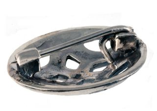 Wikinger Kleine Fibel ca.650 n.Chr. 925er Silber