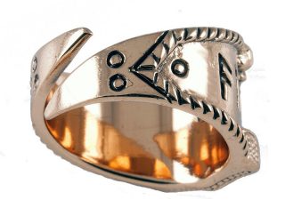 Viking Thorhamer Ring Brons Klein