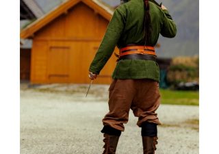 Viking Tuniek met lange mouw in Groen