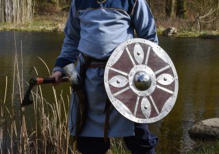 Viking Tuniek, Katoen in Blauw