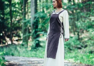 Viking Dames Overkleed in Bruin in Katoen