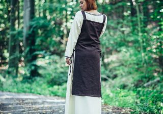 Viking Dames Overkleed in Bruin in Katoen